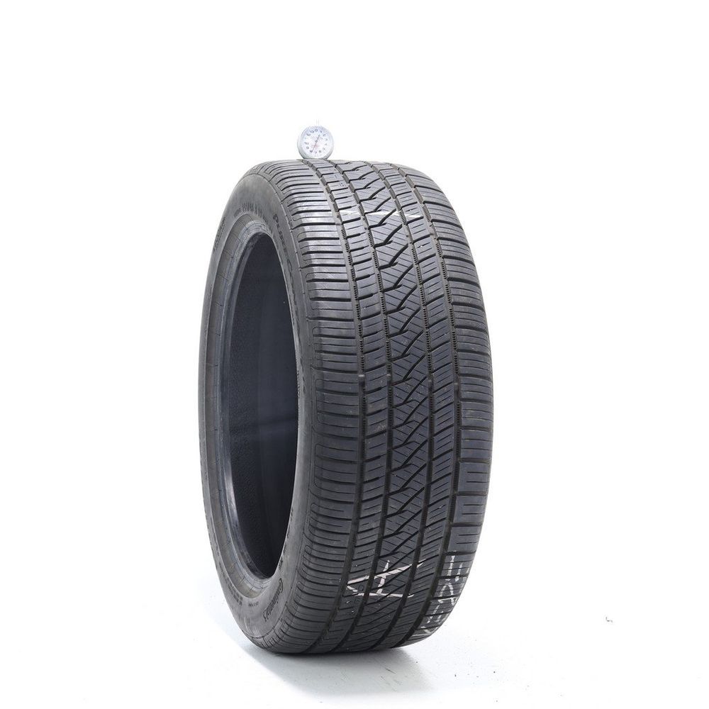 Set of (2) Used 245/45R19 Continental PureContact LS 102V - 8-9/32 - Image 1