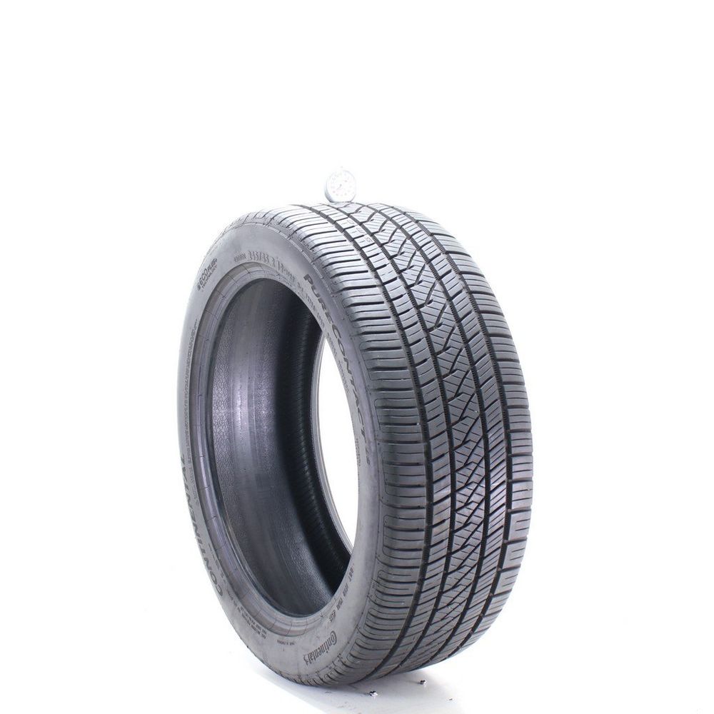 Set of (2) Used 245/45R19 Continental PureContact LS 102V - 8-9/32 - Image 4