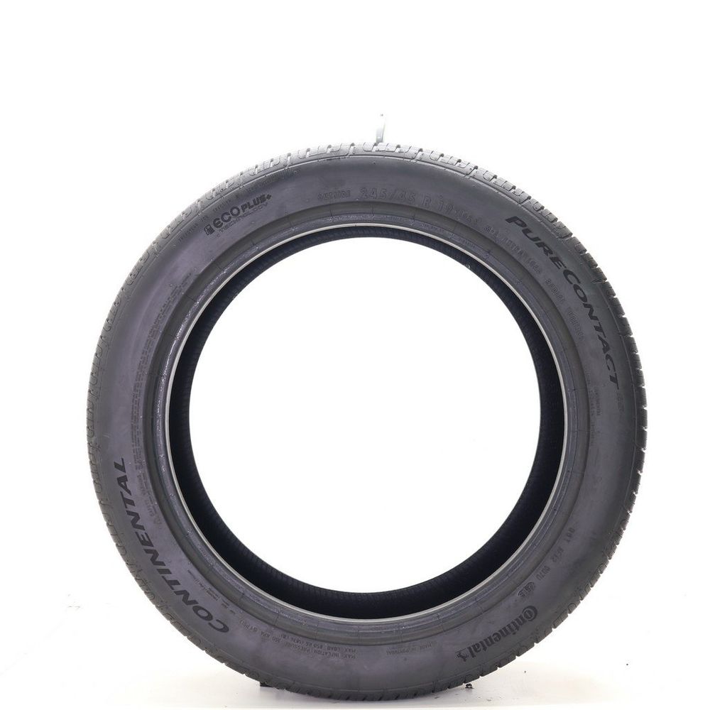 Set of (2) Used 245/45R19 Continental PureContact LS 102V - 8-9/32 - Image 6