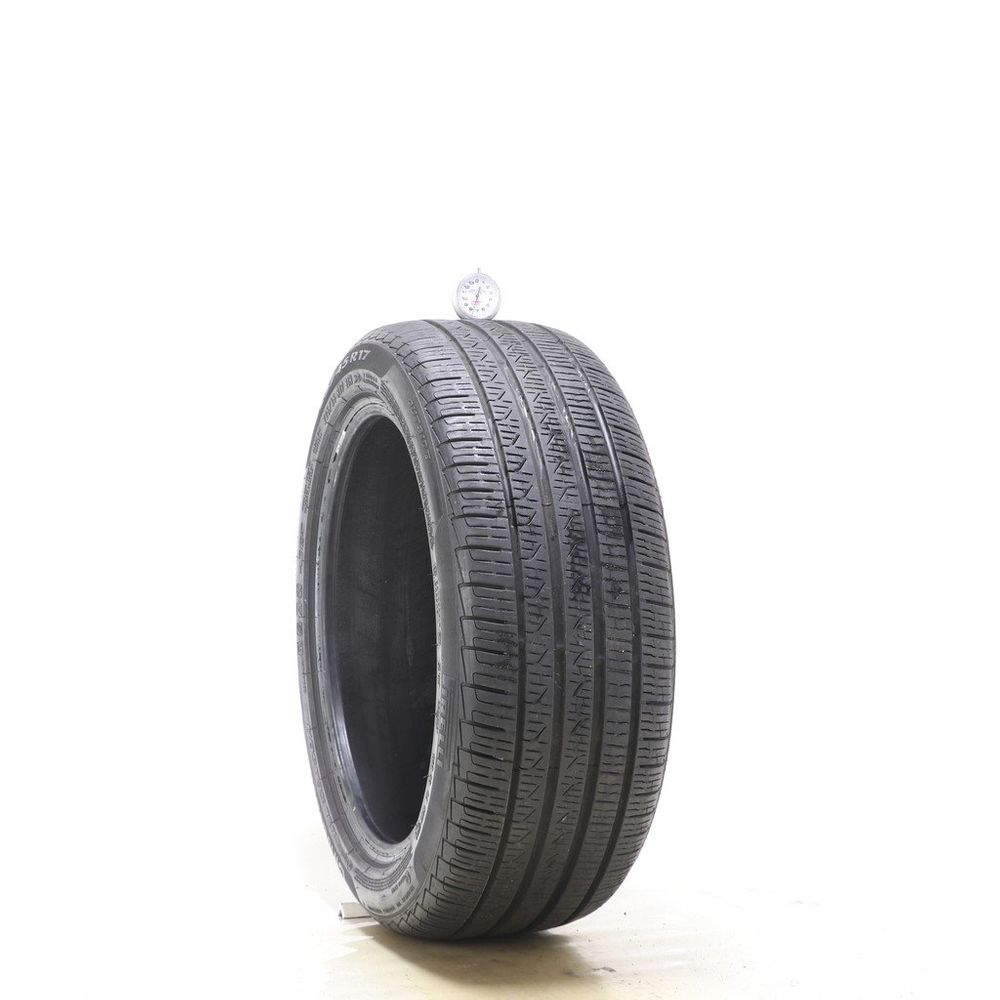 Set of (2) Used 225/45R17 Pirelli Cinturato P7 MOE Run Flat 91H - 7.5-9/32 - Image 1