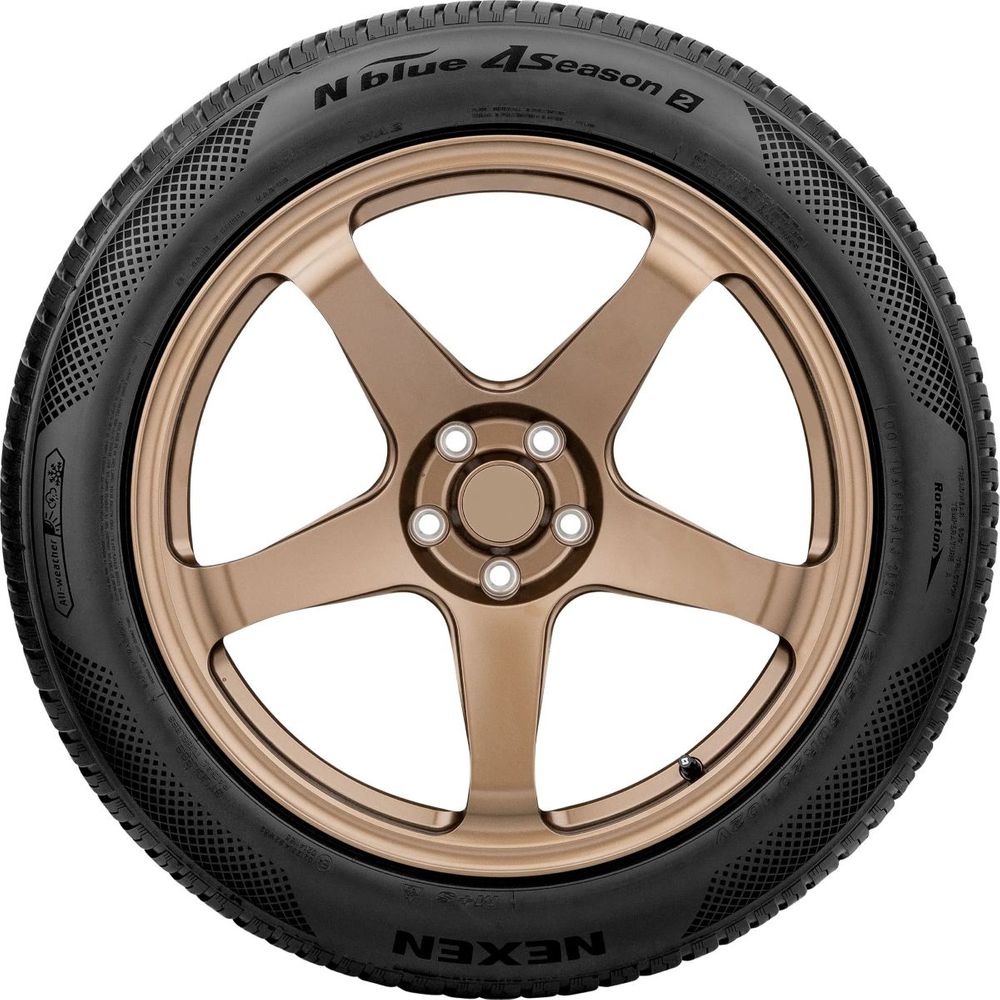 Set of (2) New 225/55R18 Nexen N'Blue 4Season 2 98V - Image 2