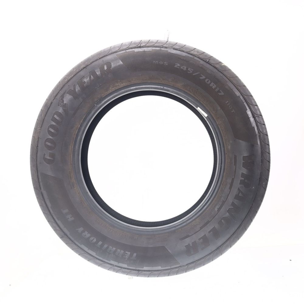 Set of (2) Used 245/70R17 Goodyear Wrangler Territory HT 110T - 8-9/32 - Image 3