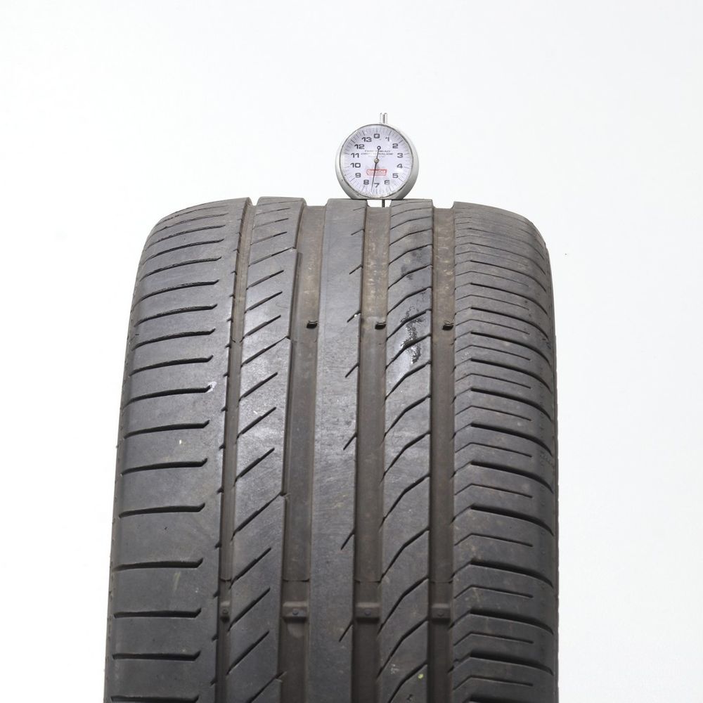 Set of (2) Used 255/45R22 Continental ContiSportContact 5 ContiSilent 107Y - 6.5-7/32 - Image 5