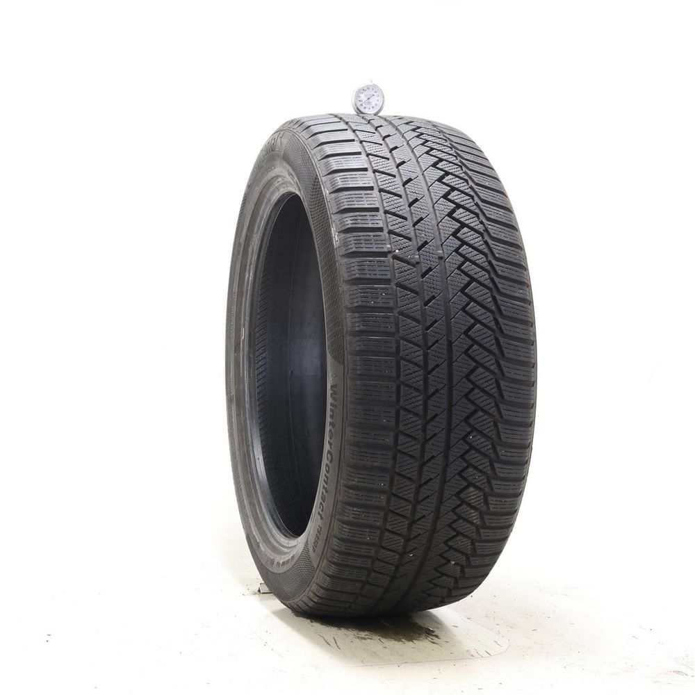 Used 285/45R21 Continental WinterContact TS850P SUV AO 113V - 9/32 - Image 1