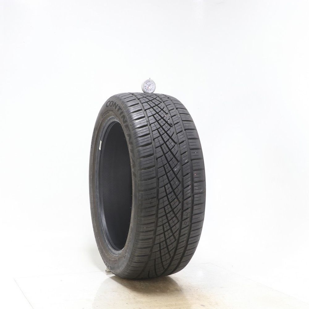 Set of (2) Used 235/45ZR18 Continental ExtremeContact DWS06 Plus 98Y - 8/32 - Image 1