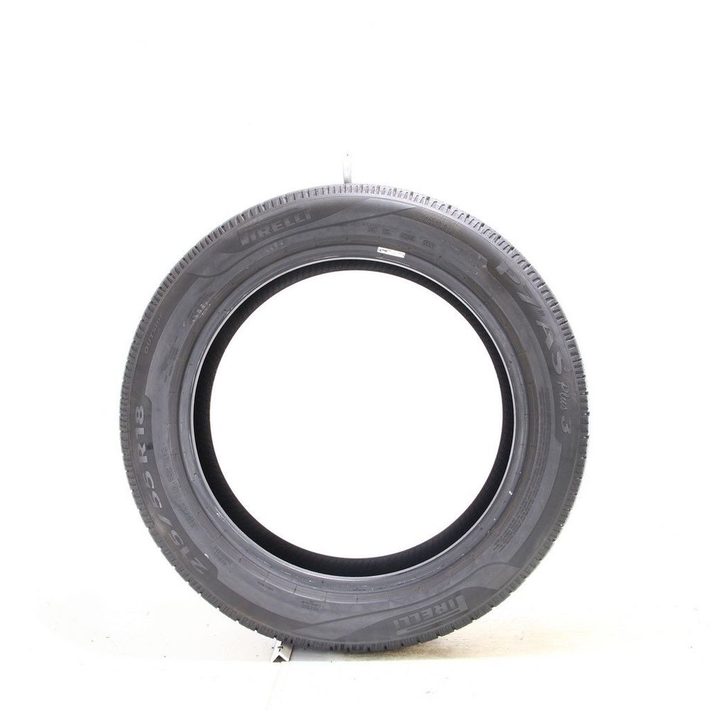 Set of (2) Used 215/55R18 Pirelli P7 AS Plus 3 95H - 8.5-9.5/32 - Image 6