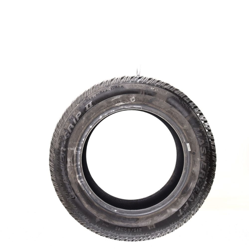 Set of (2) Used 215/60R15 Mastercraft Glacier Grip II Studded 94T - 9.5/32 - Image 3