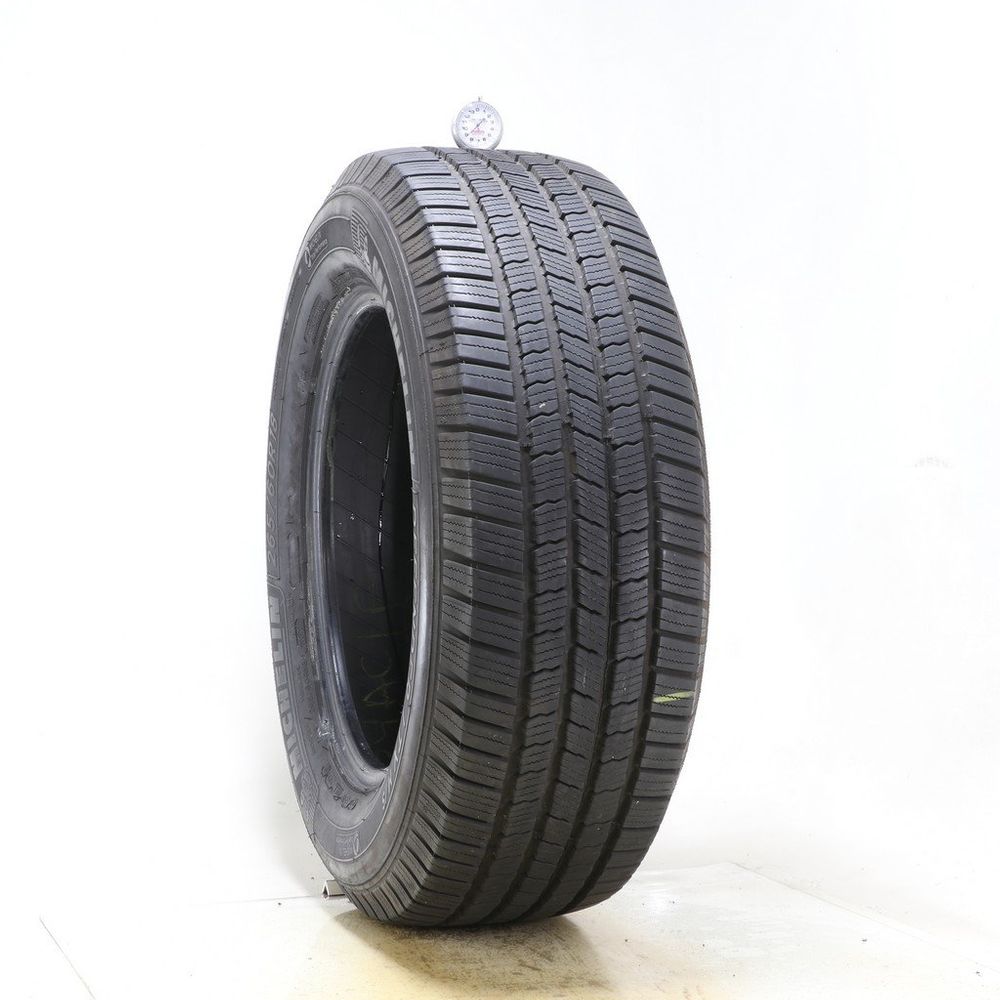Set of (4) Used 265/60R18 Michelin Defender LTX M/S 110T - 8.5-10/32 - Image 1