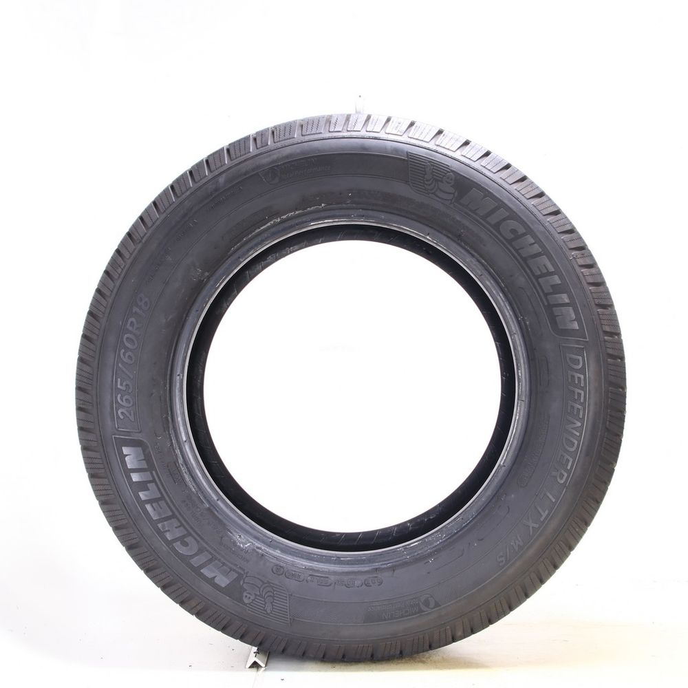 Set of (4) Used 265/60R18 Michelin Defender LTX M/S 110T - 8.5-10/32 - Image 3