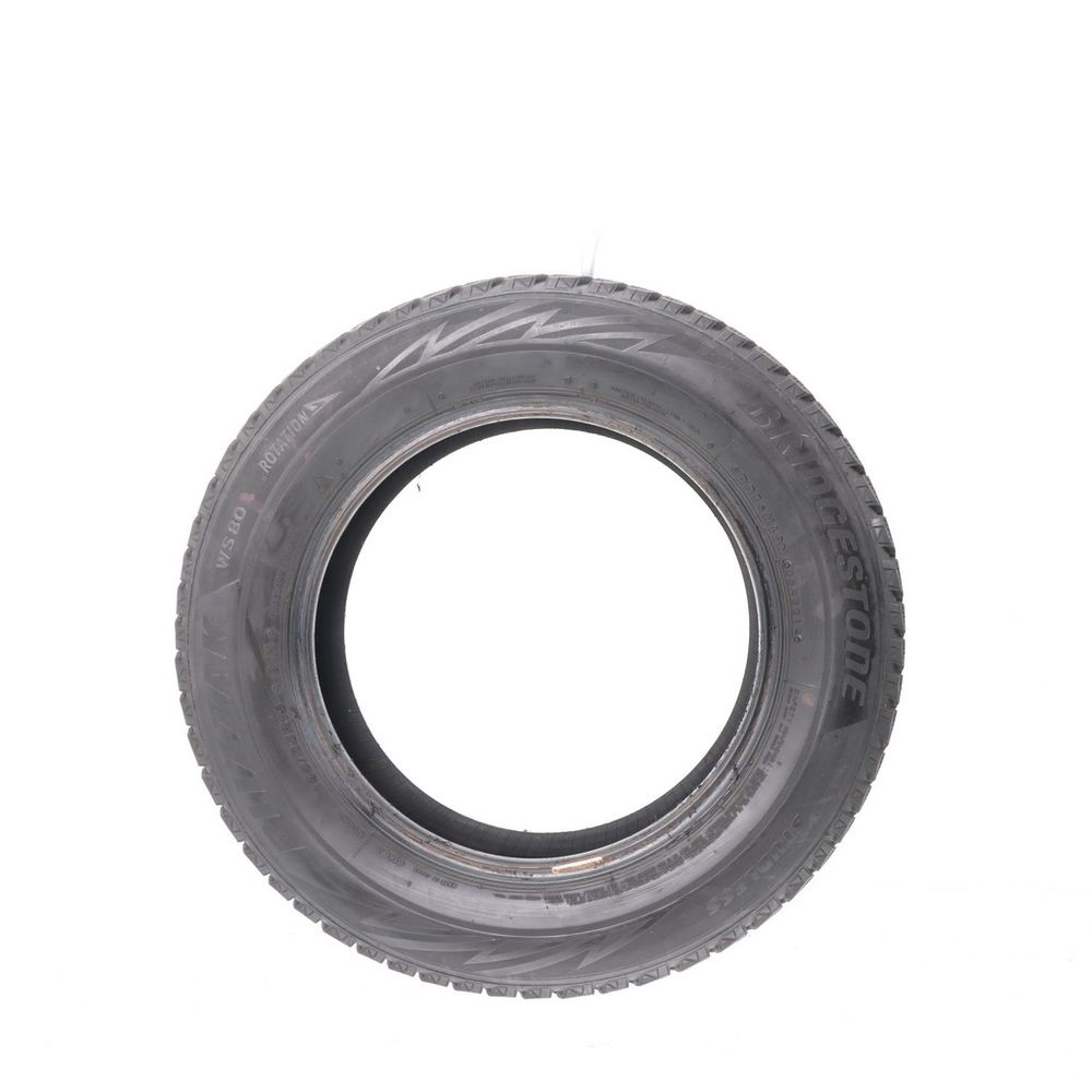 Set of (2) Used 195/65R15 Bridgestone Blizzak WS80 91H - 7.5/32 - Image 3