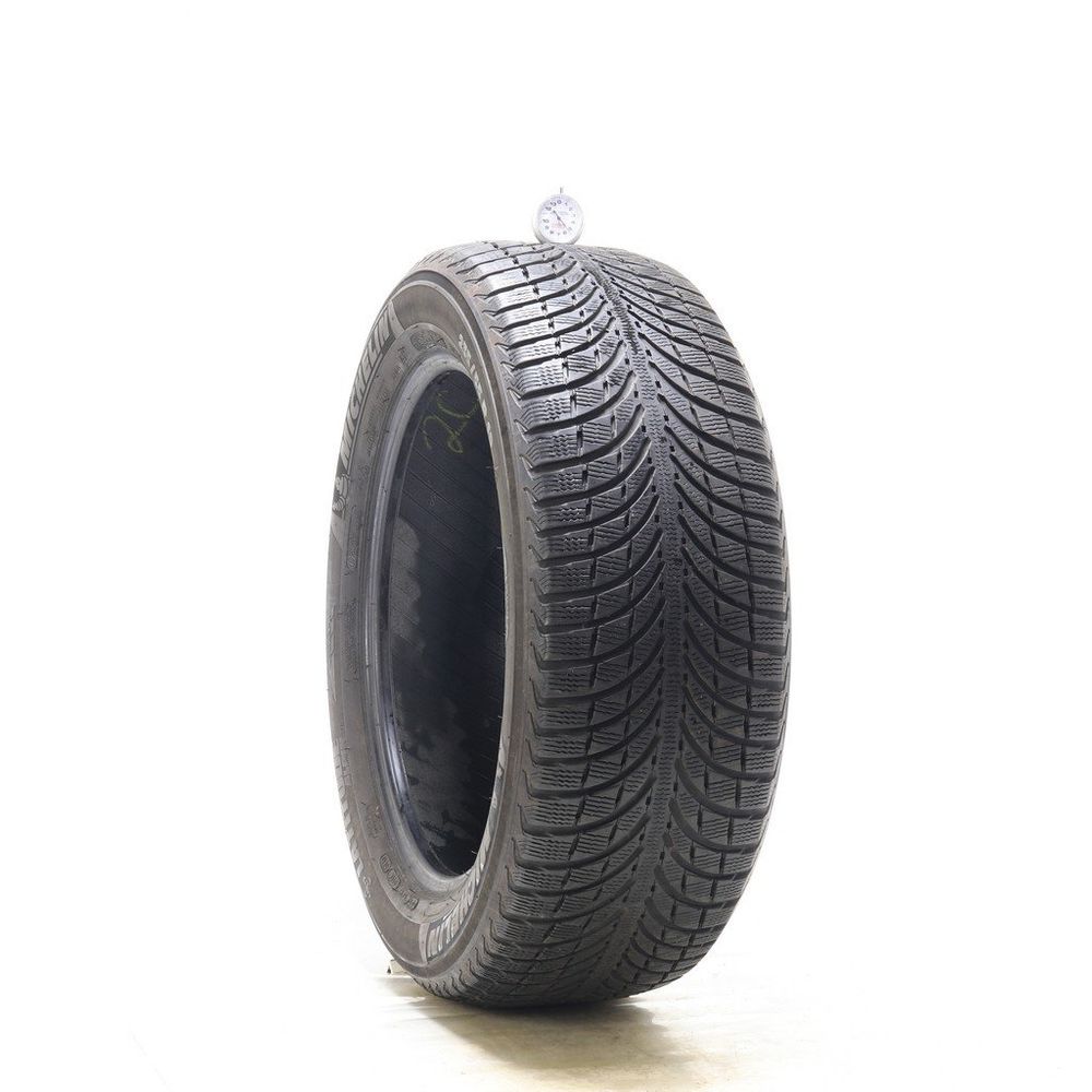 Set of (2) Used 235/55R19 Michelin Latitude Alpin LA2 AO 101H - 5-6.5/32 - Image 1
