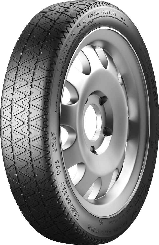 Set of (4) New 125/70R15 Continental SContact 95M - Image 1