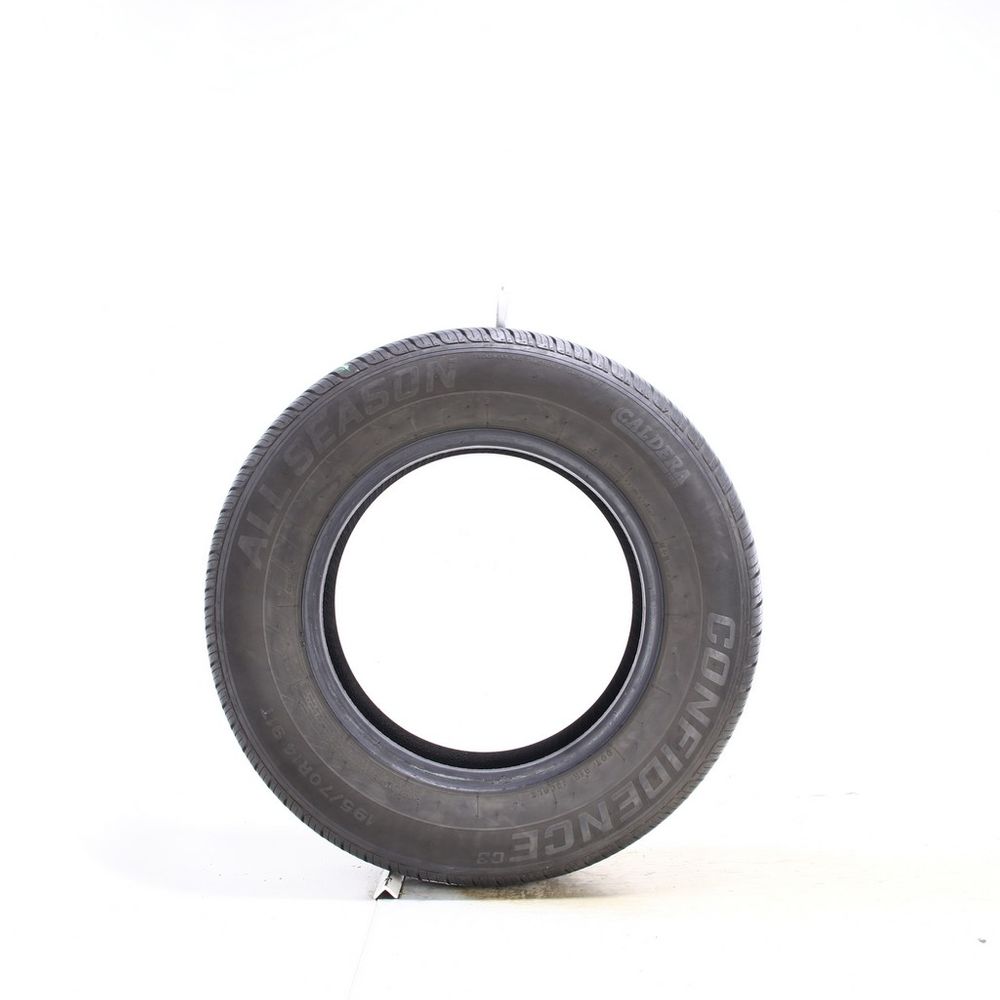 Set of (2) Used 195/70R14 Caldera Confidence C3 91T - 7.5/32 - Image 3