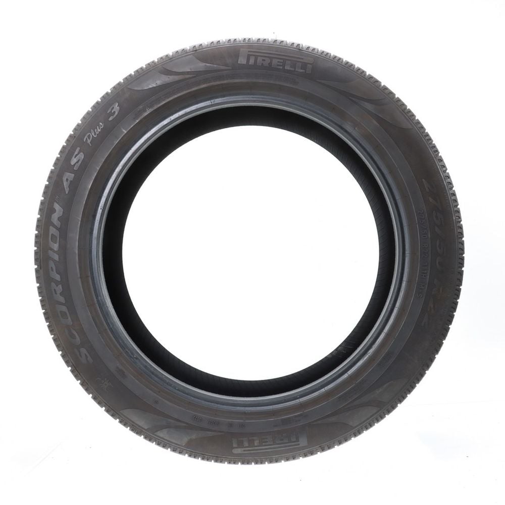 Set of (4) Used 275/50R22 Pirelli Scorpion AS Plus 3 111H - 7-8.5/32 - Image 3