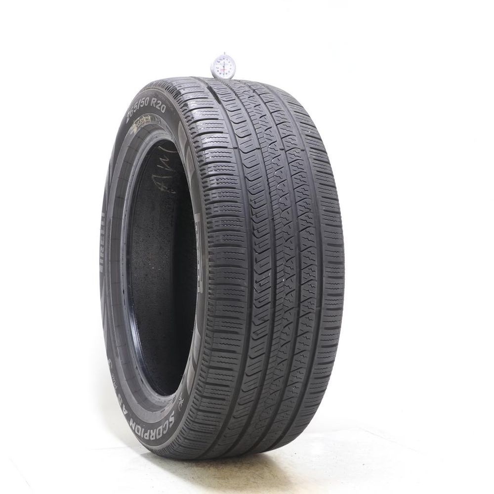 Set of (2) Used 265/50R20 Pirelli Scorpion AS Plus 3 111V - 6.5-7.5/32 - Image 1