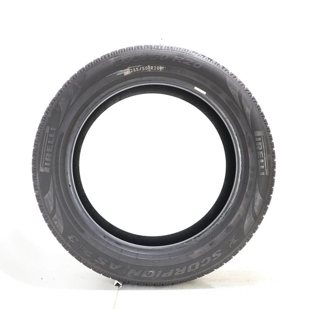 Set of (2) Used 265/50R20 Pirelli Scorpion AS Plus 3 111V - 6.5-7.5/32 - Image 3