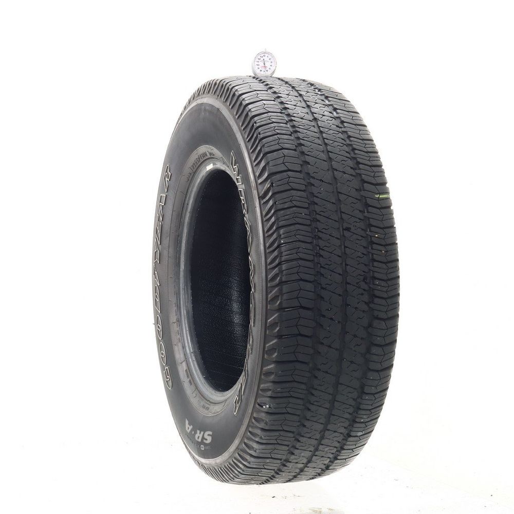 Set of (2) Used 255/75R17 Goodyear Wrangler SR-A 113S - 6.5-8/32 - Image 1