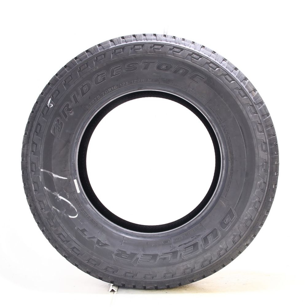 Set of (2) Used LT 275/70R18 Bridgestone Dueler A/T RH-S 125/122R E - 13/32 - Image 3