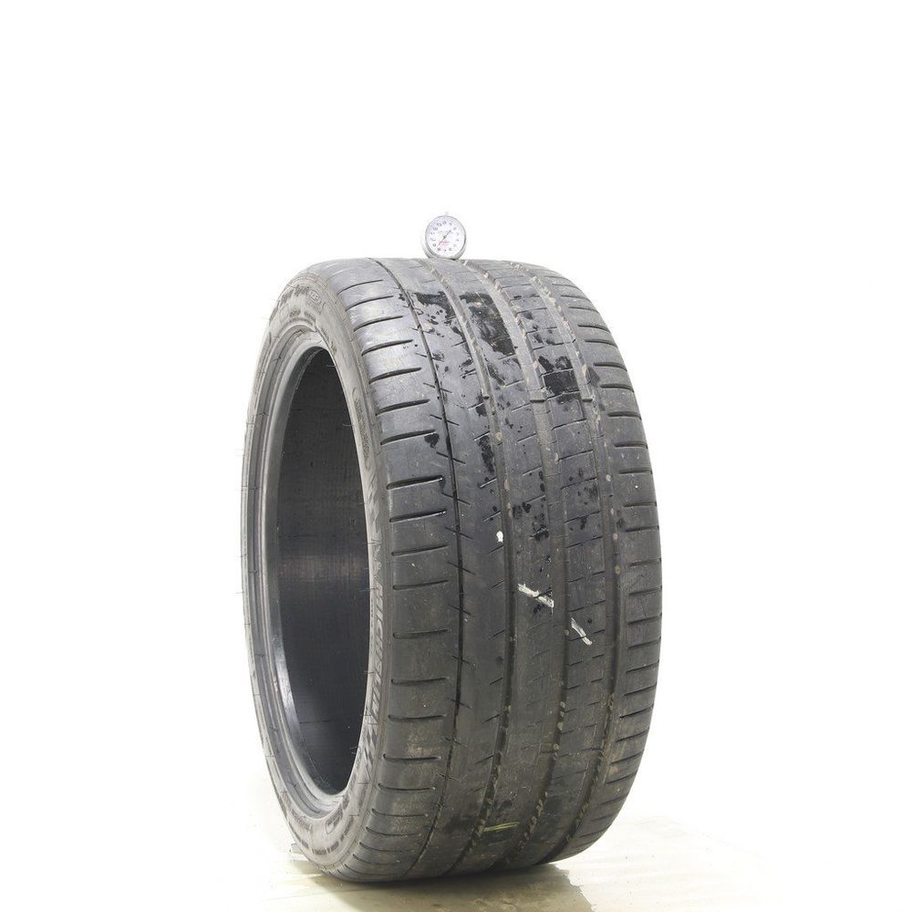 Set of (2) Used 285/35ZR19 Michelin Pilot Super Sport ZP 99Y - 7.5-8.5/32 - Image 2