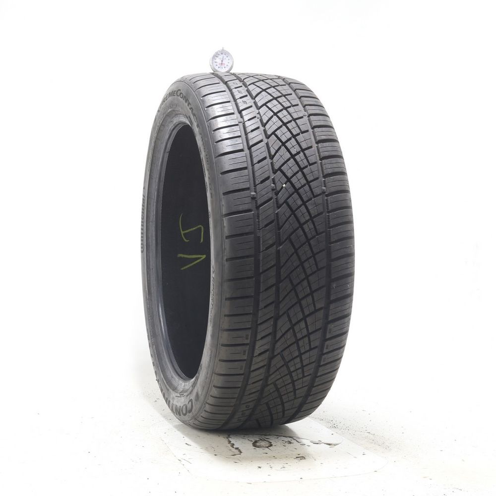 Set of (2) Used 275/40ZR22 Continental ExtremeContact DWS06 Plus 108W - 7.5-9/32 - Image 1