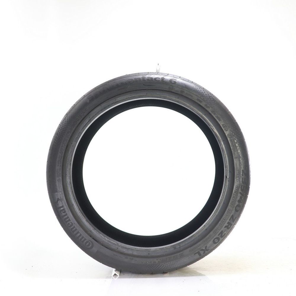 Set of (2) Used 255/40ZR20 Continental SportContact 6 MO1 101Y - 5-6.5/32 - Image 3
