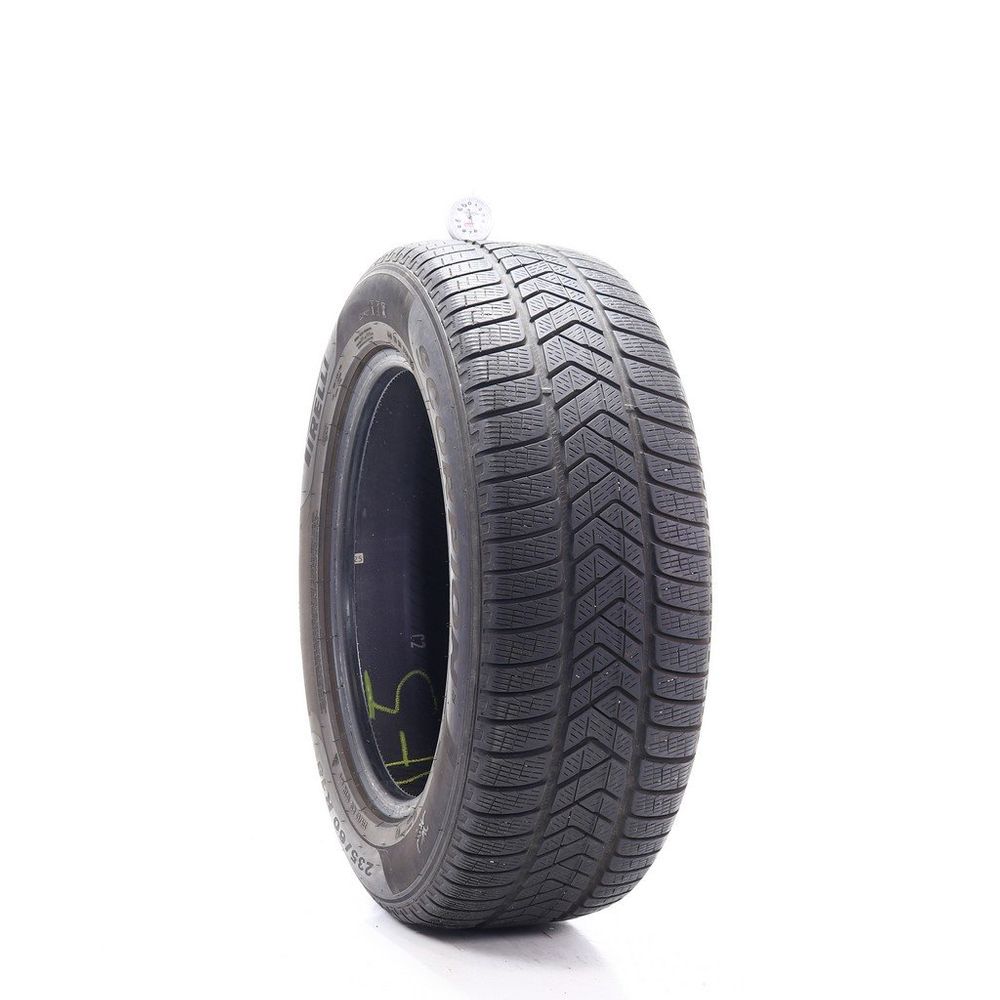 Set of (2) Used 235/60R18 Pirelli Scorpion Winter MO 103H - 5.5-6/32 - Image 4