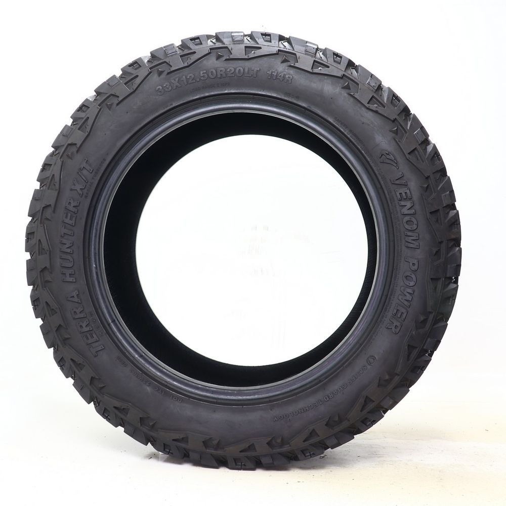 Set of (2) Used LT 33X12.5R20 Venom Power Terra Hunter X/T 114R E - 7.5/32 - Image 3