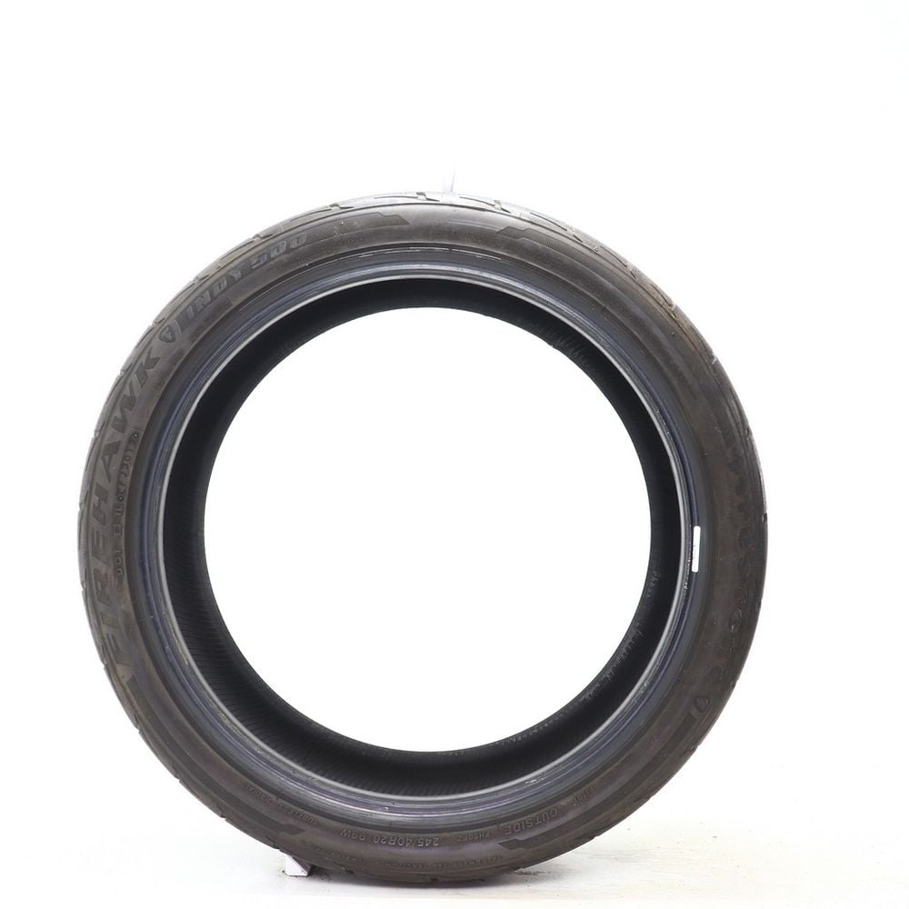 Set of (2) Used 245/40R20 Firestone Firehawk Indy 500 99W - 7.5-8/32 - Image 3