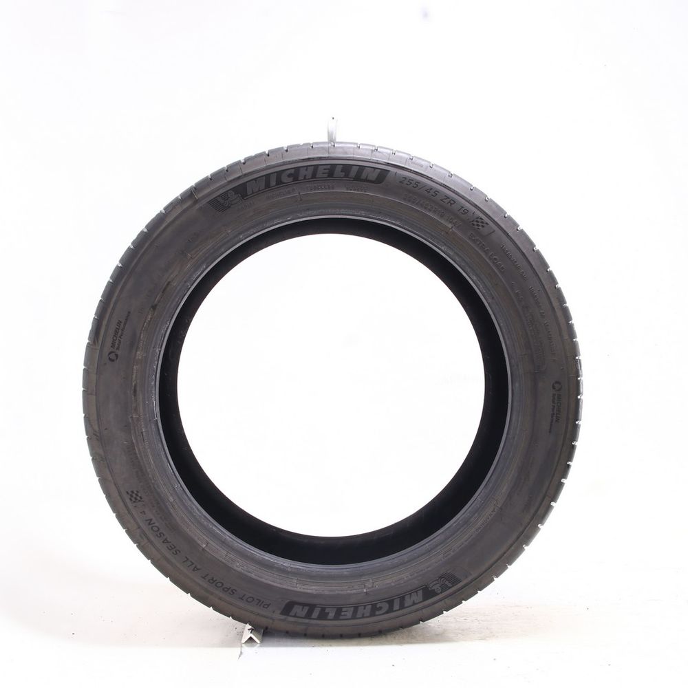 Set of (2) Used 255/45ZR19 Michelin Pilot Sport All Season 4 104Y - 9-9.5/32 - Image 3