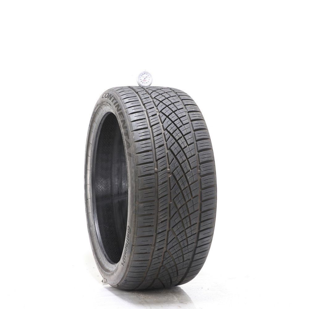 Set of (2) Used 255/35ZR19 Continental ExtremeContact DWS06 Plus 96Y - 8.5-9.5/32 - Image 1