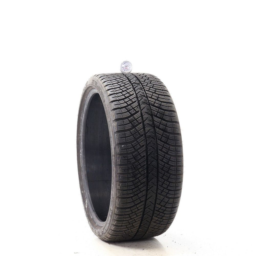 Set of (2) Used 245/35R20 Michelin Pilot Alpin PA4 N1 91V - 10-11/32 - Image 1