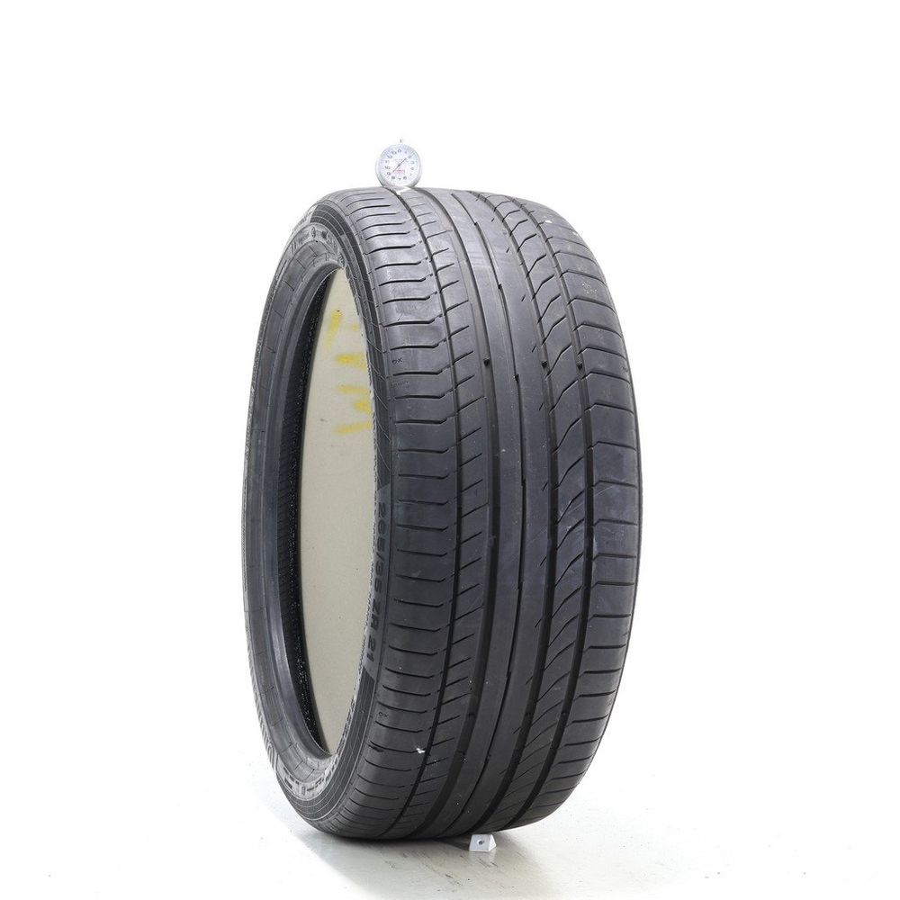 Used 265/35ZR21 Continental ContiSportContact 5P TO ContiSilent 101Y - 8.5/32 - Image 1