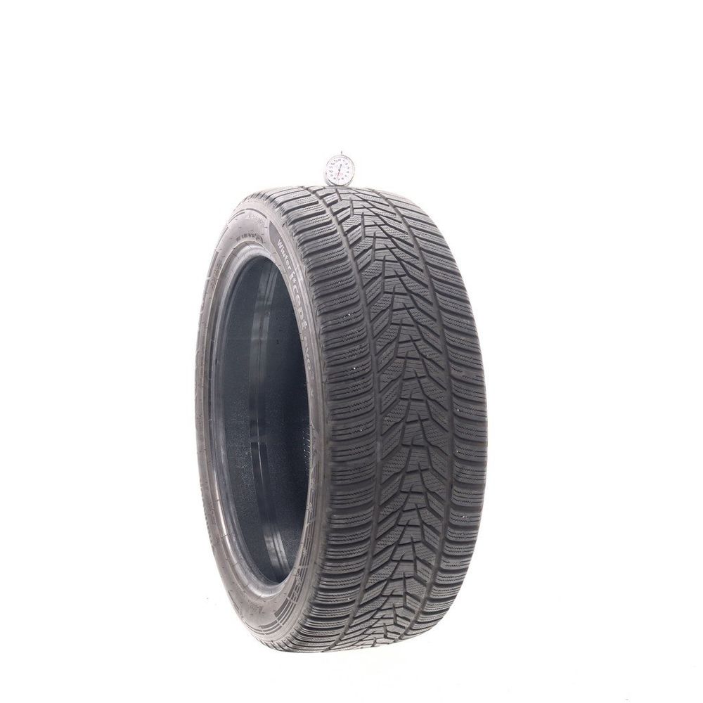 Set of (2) Used 255/45R20 Hankook Winter iCept evo3 X (W330A) 105V - 7.5-8.5/32 - Image 1