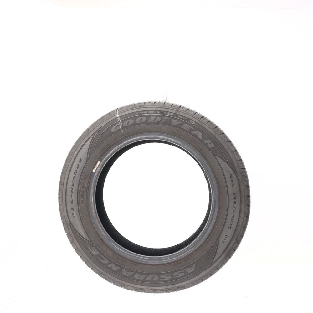 Set of (4) Used 195/65R15 Goodyear Assurance All-Season 91T - 6.5-7.5/32 - Image 6