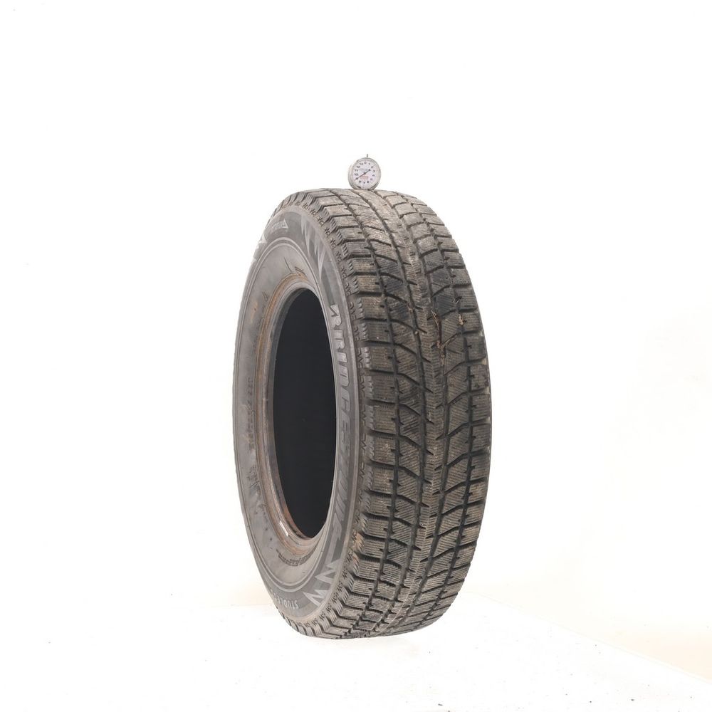 Used 215/70R15 Bridgestone Blizzak WS70 Studless 98T - 9/32 - Image 1