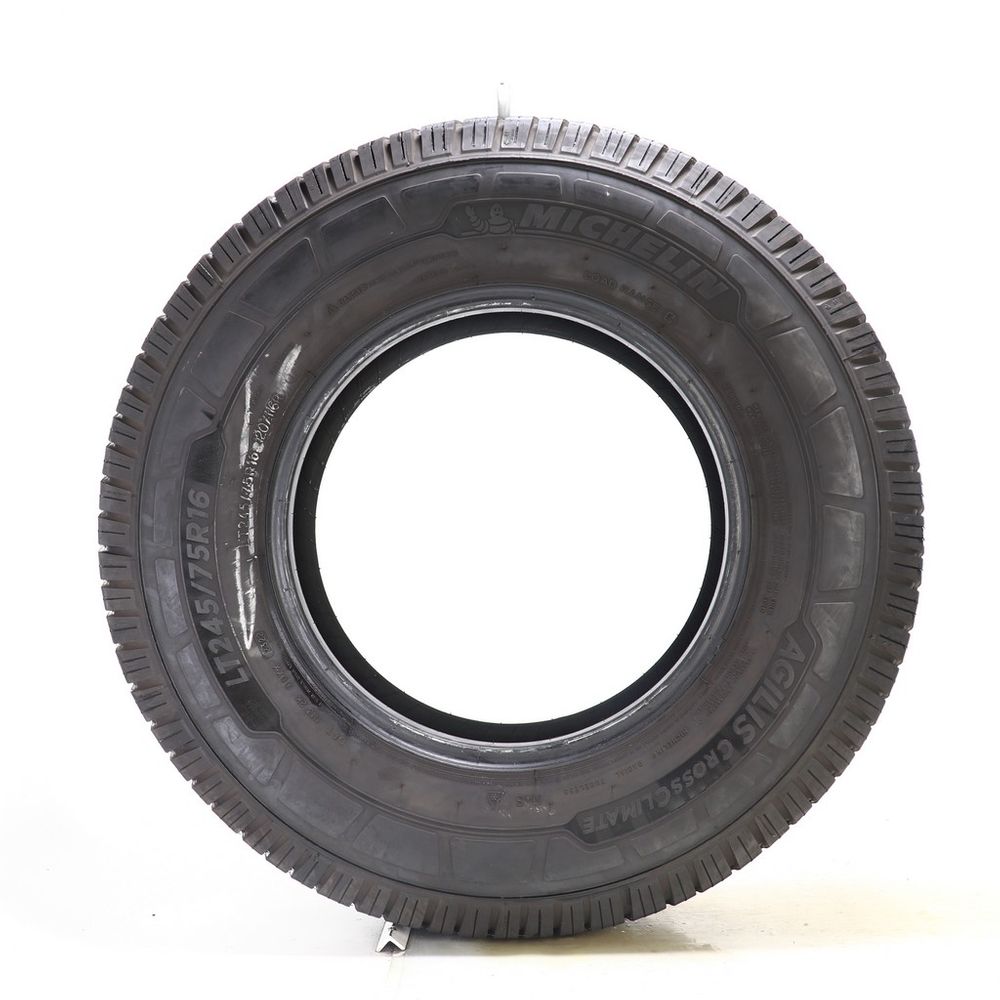Set of (2) Used LT 245/75R16 Michelin Agilis CrossClimate  120/116R E - 9/32 - Image 3
