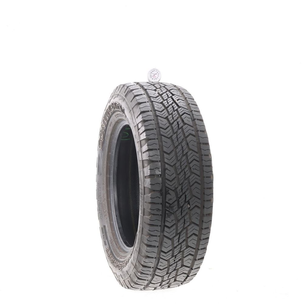 Used 245/65R17 Continental TerrainContact AT 107T - 9.5/32 - Image 1