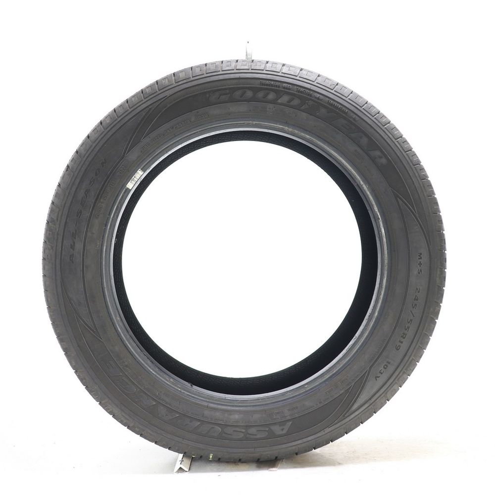 Set of (2) Used 245/55R19 Goodyear Assurance All-Season 103V - 7-8/32 - Image 6