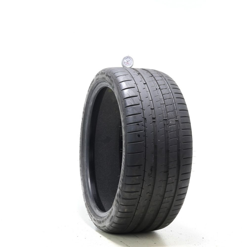 Used 265/35ZR21 Michelin Pilot Super Sport TO Acoustic 101Y - 9.5/32 - Image 1