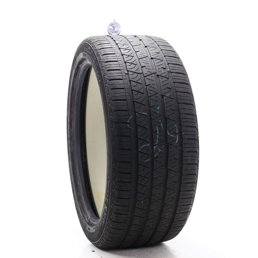Set of (2) Used 285/40R22 Continental CrossContact LX Sport LR ContiSilent 110Y - 5.5-6.5/32 - Image 1