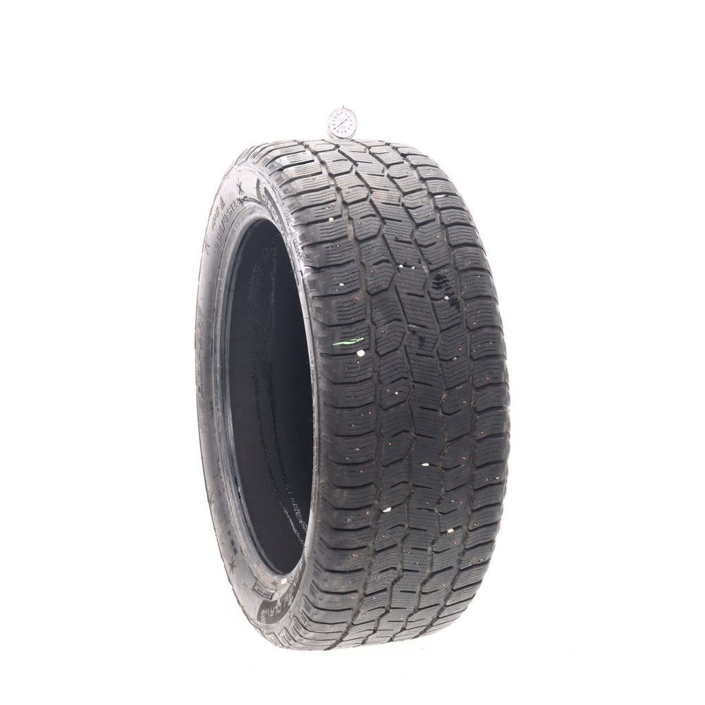 Set of (2) Used 285/45R22 Cooper Discoverer Snow Claw Studded 114T - 8-9/32 - Image 4