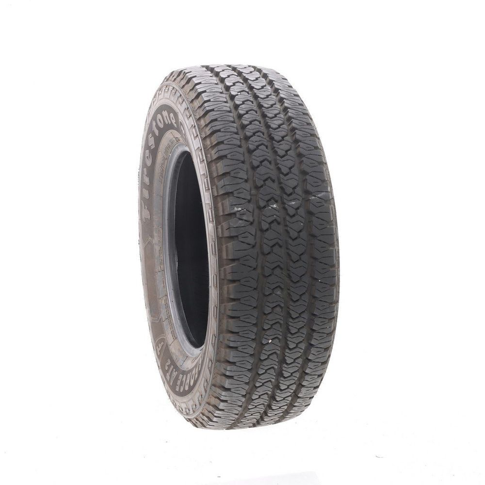 Set of (2) Used LT 265/70R17 Firestone Transforce AT2 121/118R E - 16/32 - Image 1