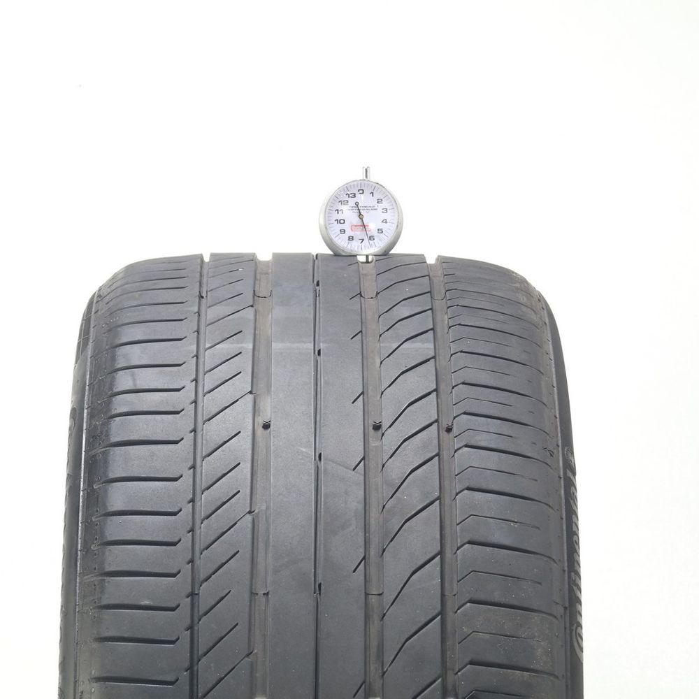 Set of (2) Used 285/35R21 Continental ContiSportContact 5 ContiSeal 105Y - 5-6/32 - Image 5
