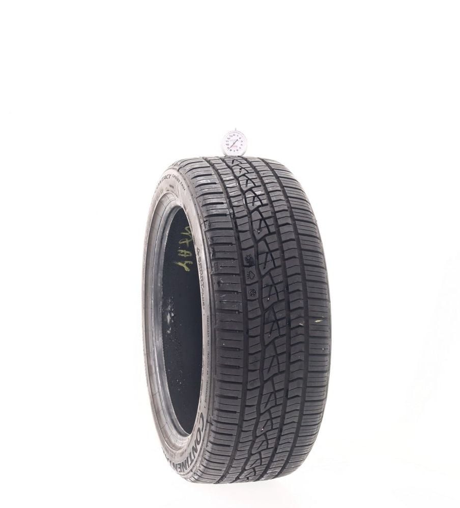 Set of (2) Used 215/45ZR17 Continental ControlContact Sport SRS Plus 91W - 8.5/32 - Image 1