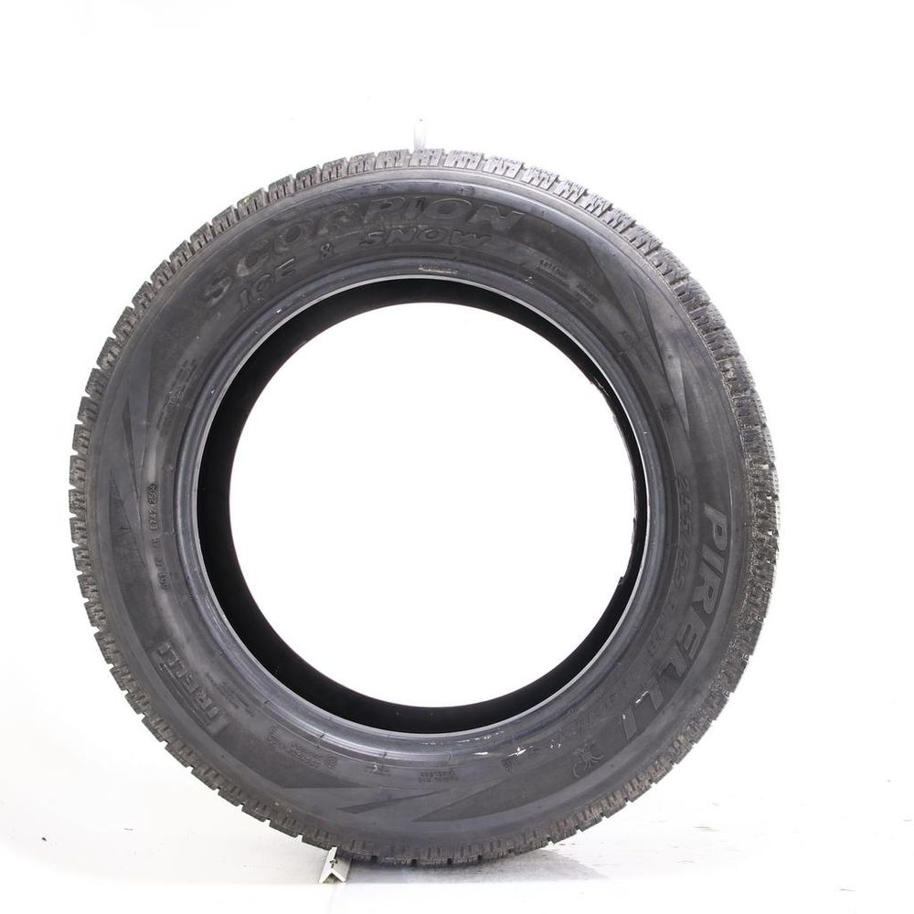 Set of (2) Used 255/55R18 Pirelli Scorpion Ice & Snow 109H - 10.5/32 - Image 3