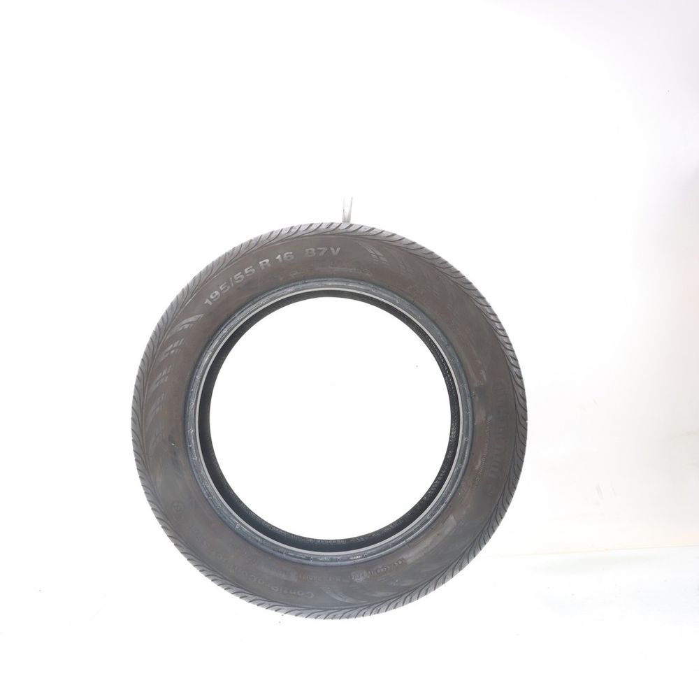 Set of (2) Used 195/55R16 Continental ContiProContact SSR 87V - 7.5-8/32 - Image 6