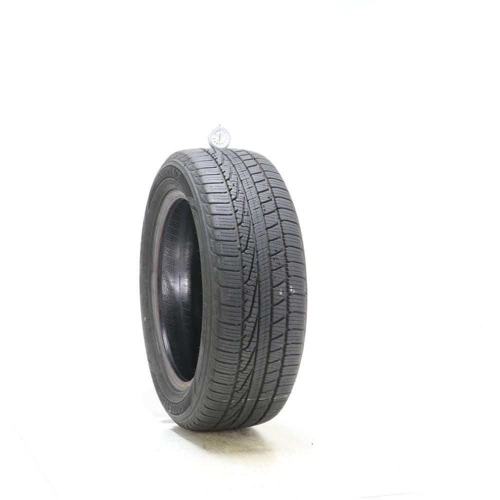 Set of (2) Used 205/55R16 Goodyear Assurance WeatherReady 91H - 7-7.5/32 - Image 1