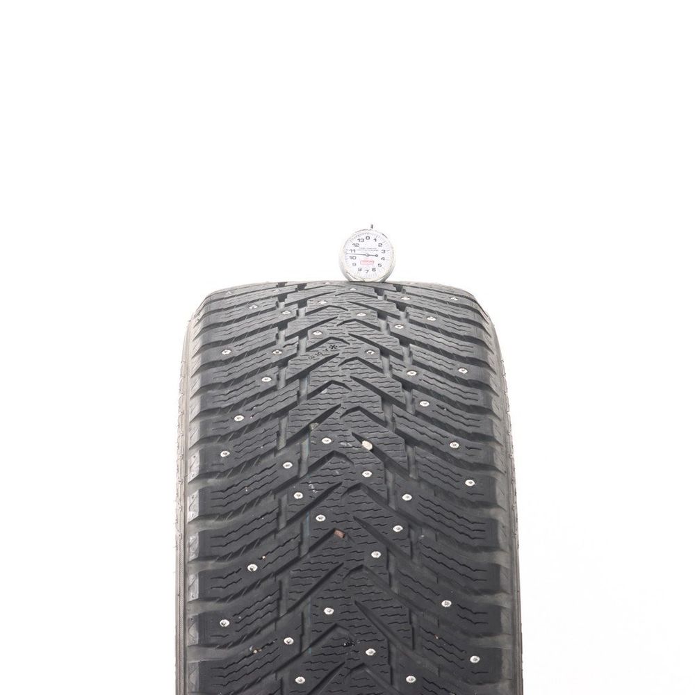 Set of (2) Used 275/45R20 Nokian Hakkapeliitta 8 SUV Studded 110T - 10.5/32 - Image 2