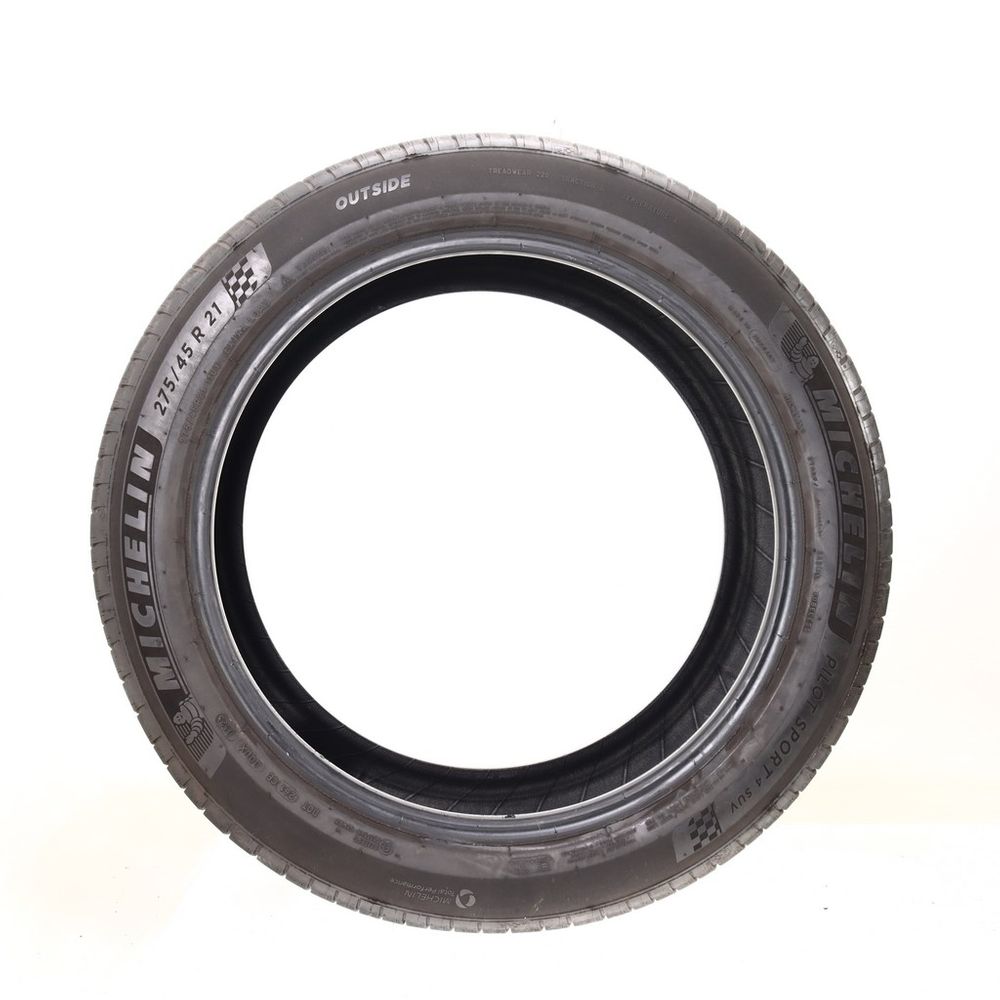 Set of (2) Used 275/45R21 Michelin Pilot Sport 4 SUV 110Y - 5.5-6.5/32 - Image 3