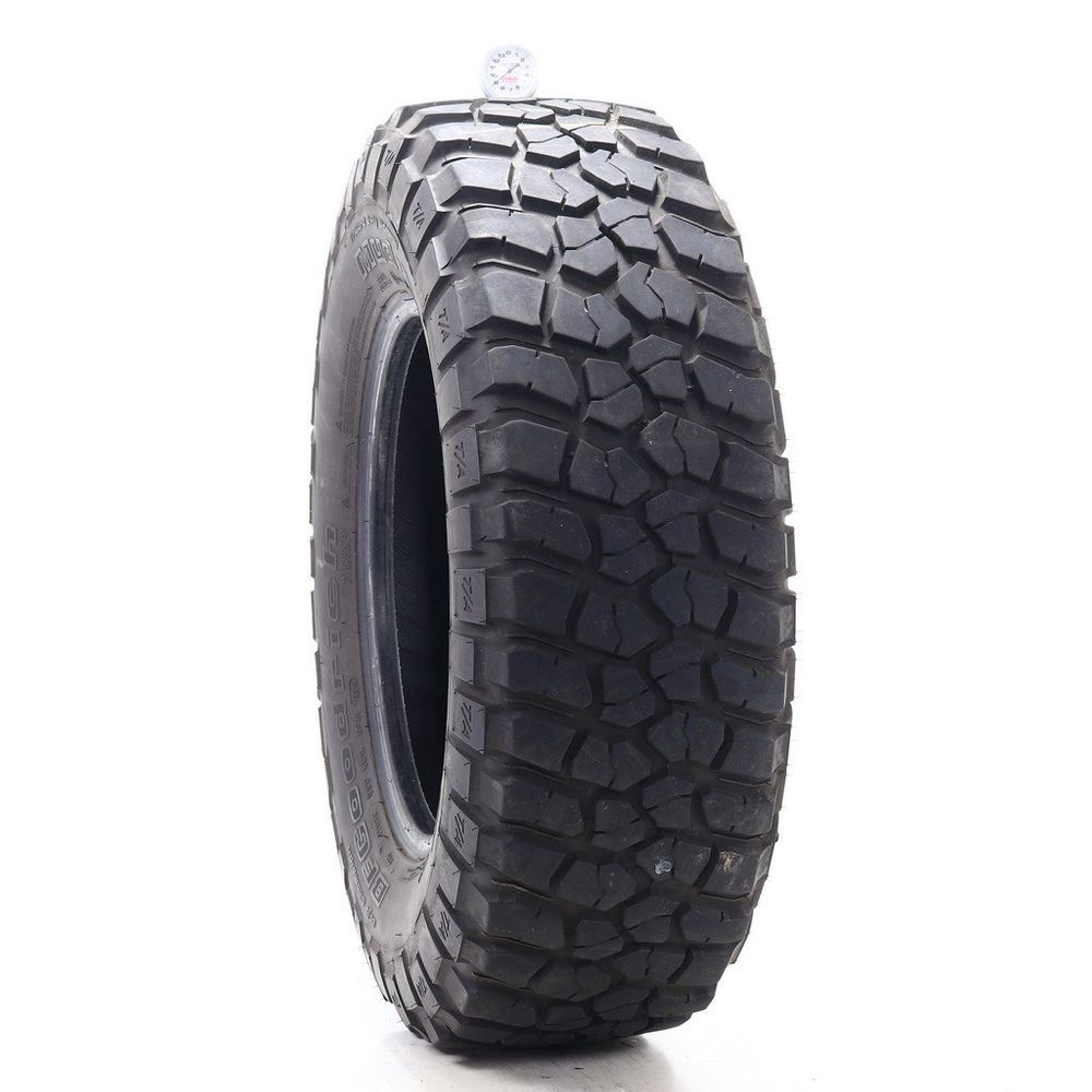 Set of (2) Used LT 255/75R17 BFGoodrich Mud-Terrain T/A KM2 111/108Q - 9-9.5/32 - Image 1